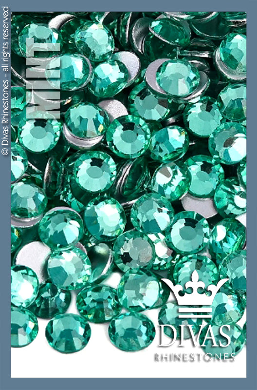 CRYSTAL RHINESTONES - 'Mint'