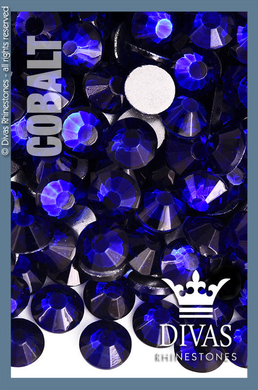 CRYSTAL RHINESTONES - 'Cobalt'