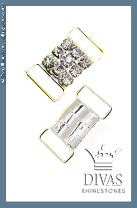 Encrusted Square - Clear