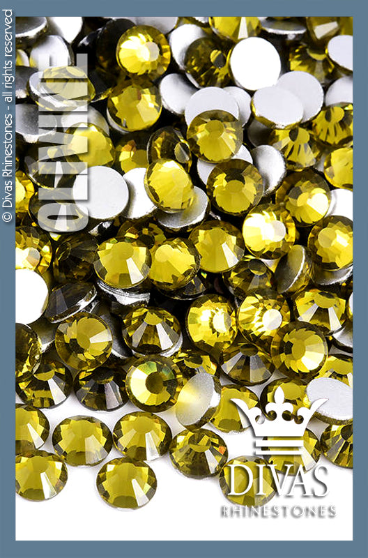 CRYSTAL RHINESTONES - 'Olivine'