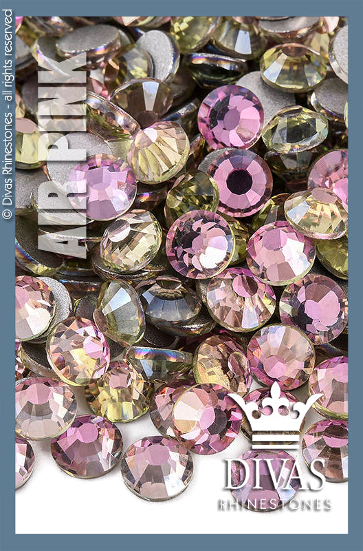 COATED RHINESTONES - 'Air Pink'