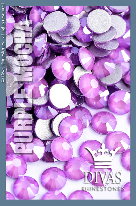 MOCHA RHINESTONES - 'Purple'