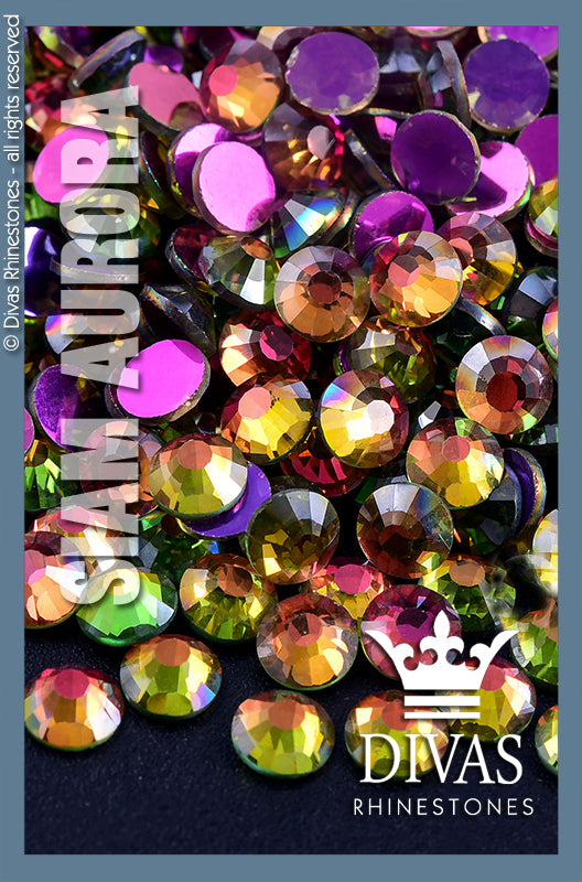 AURORA RHINESTONES -'Siam'