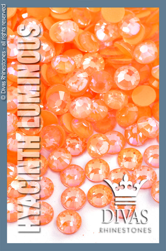 LUMINOUS RHINESTONES - 'Hyacinth'