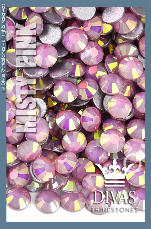COATED RHINESTONES - 'Misty Pink'