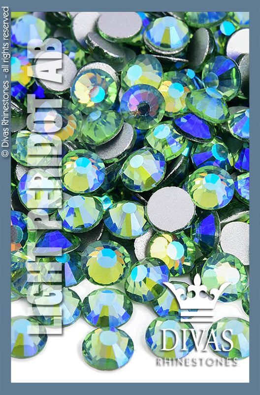 AB RHINESTONES - 'Light Peridot AB'