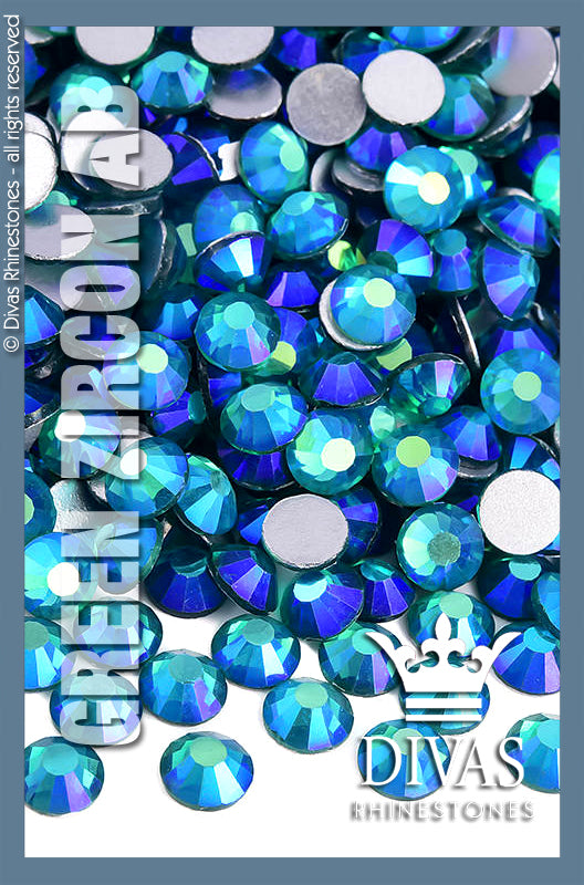 AB RHINESTONES - 'Green Zircon AB'