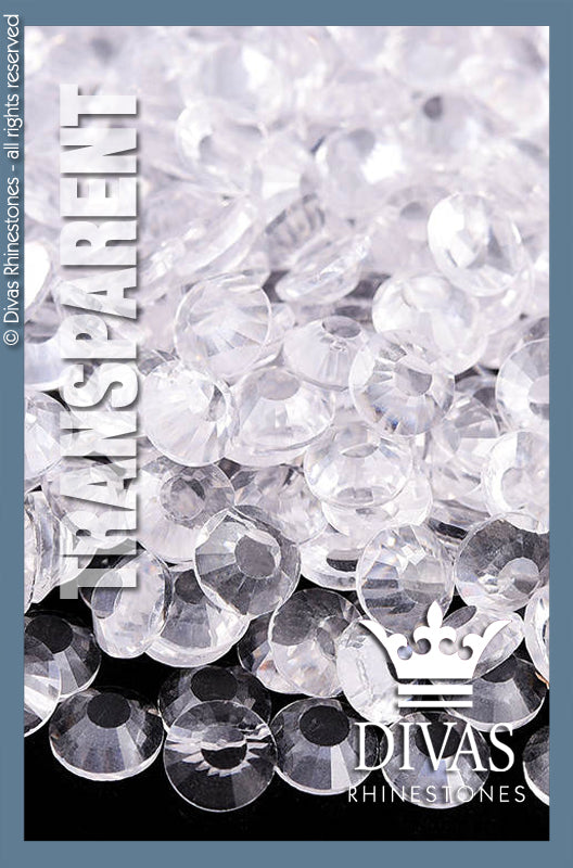 CRYSTAL RHINESTONES - 'Transparent'