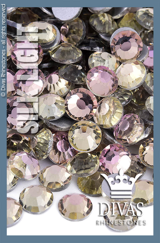 COATED RHINESTONES - 'Silk Light'