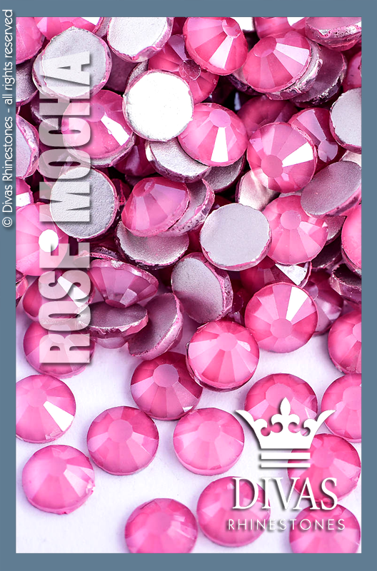 MOCHA RHINESTONES - Eltanin Rose #2020 Glass Crystal 'Rose'