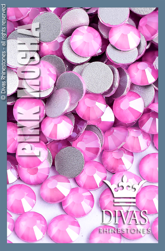 MOCHA RHINESTONES - Eltanin Rose #2020 Glass Crystal 'Pink'