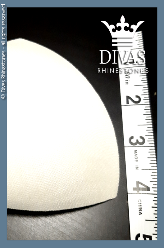 Set of 2 Push Up Triangle Bra Inserts - Ivory