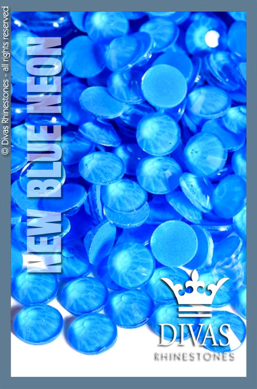 NEON RHINESTONES - 'New Blue'