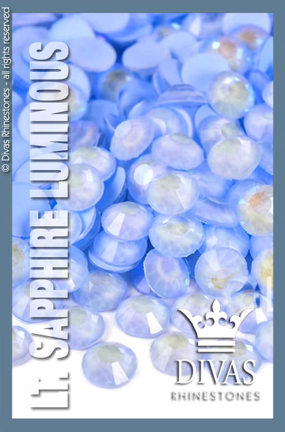 LUMINOUS RHINESTONES - 'Light Sapphire'