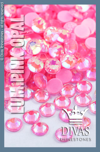 LUMINOUS RHINESTONES - 'Pink Opal'