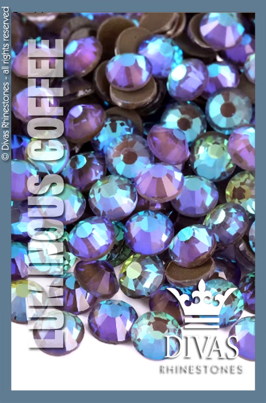 LUMINOUS RHINESTONES - 'Coffee'