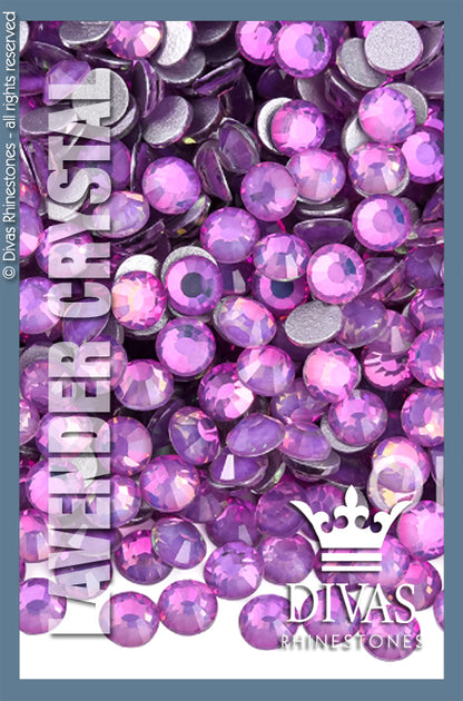 LUMINOUS RHINESTONES - 'Lavender Crystal'