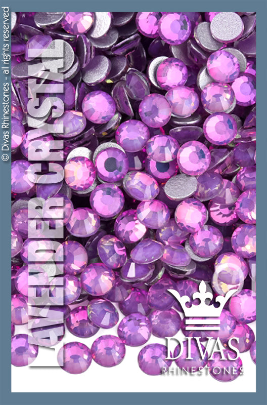 LUMINOUS RHINESTONES - 'Lavender Crystal'