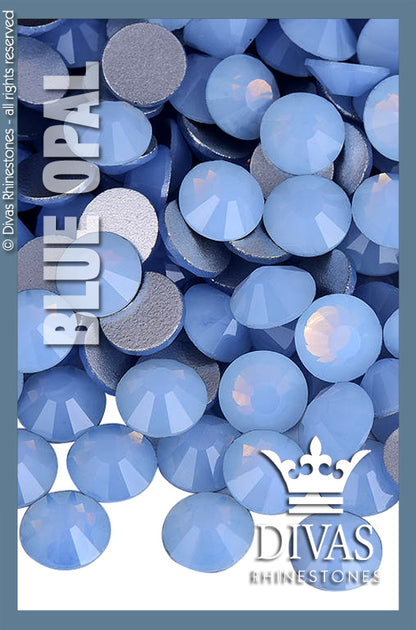 OPAL RHINESTONES - Eltanin Rose #2020 Glass Crystal 'Blue Opal'