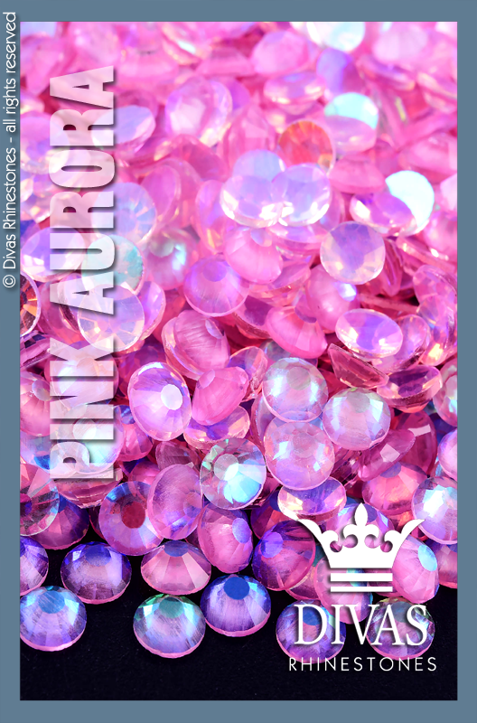 AURORA RHINESTONES - Eltanin Rose #2020 Glass Crystal 'Light Pink'